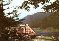 QSL Dez. 1977: Schutzhütte Cumpăna-Vidraru
